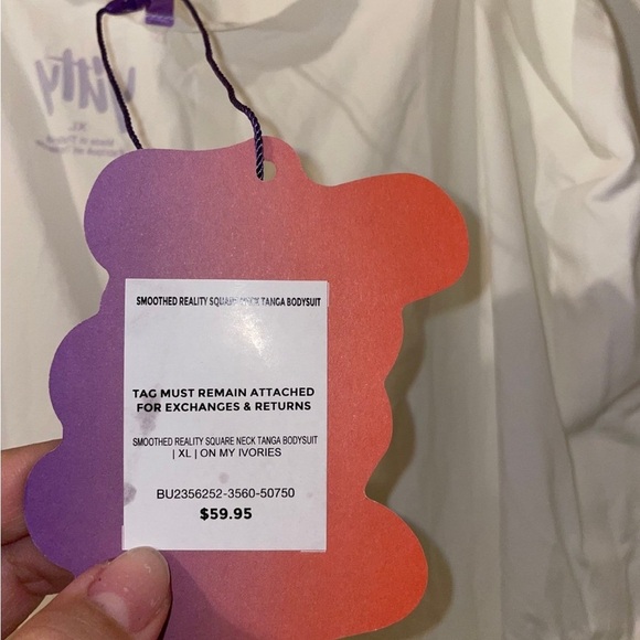 Fabletics Yitty Smoothed Reality Square Neck Bodysuit xl - Picture 4 of 4